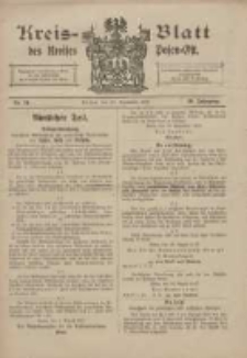 Kreis-Blatt des Kreises Posen-Ost 1917.09.29 Jg.29 Nr51