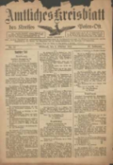 Kreis-Blatt des Kreises Posen-Ost 1918.10.09 Jg.30 Nr58
