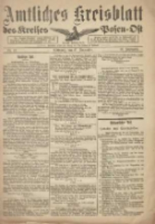 Kreis-Blatt des Kreises Posen-Ost 1918.11.27 Jg.30 Nr72