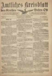 Kreis-Blatt des Kreises Posen-Ost 1918.11.30 Jg.30 Nr73