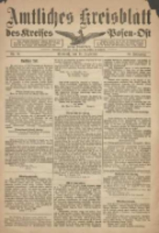 Kreis-Blatt des Kreises Posen-Ost 1918.12.11 Jg.30 Nr76