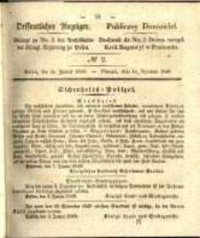 Oeffentlicher Anzeiger. 1840.01.14 Nro.2
