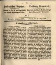 Oeffentlicher Anzeiger. 1840.02.04 Nro.5
