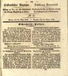 Oeffentlicher Anzeiger. 1840.03.17 Nro.11
