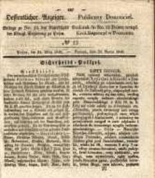 Oeffentlicher Anzeiger. 1840.03.24 Nro.12