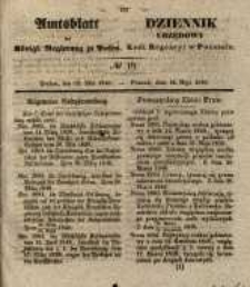 Amtsblatt der Königlichen Regierung zu Posen. 1840.05.12 Nro.19