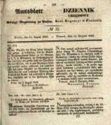 Amtsblatt der Königlichen Regierung zu Posen. 1840.08.11 Nro.32
