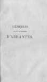 Mémoires de Madame la Duchesse d' Abrantes, ou souvenirs historiques sur Napoleon, et la Restauration. T.19