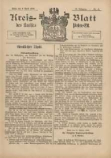 Kreis-Blatt des Kreises Posen-Ost 1898.04.09 Jg.11 Nr15
