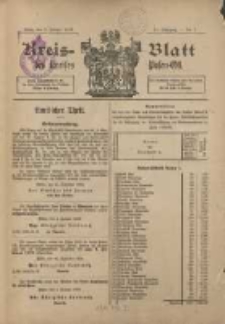 Kreis-Blatt des Kreises Posen-Ost 1899.01.07 Jg.12 Nr1