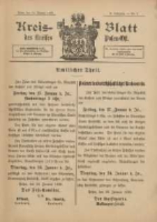 Kreis-Blatt des Kreises Posen-Ost 1899.01.14 Jg.12 Nr2