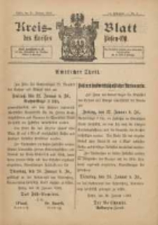 Kreis-Blatt des Kreises Posen-Ost 1899.01.21 Jg.12 Nr3