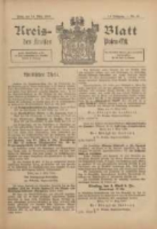 Kreis-Blatt des Kreises Posen-Ost 1899.03.16 Jg.12 Nr11