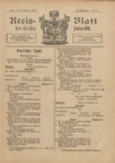 Kreis-Blatt des Kreises Posen-Ost 1900.02.10 Jg.13 Nr6