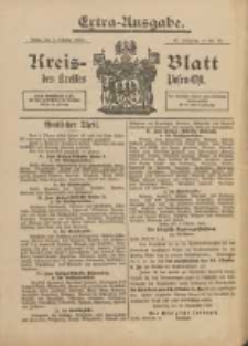 Kreis-Blatt des Kreises Posen-Ost 1900.10.06 Jg.13 Nr40 Extra Ausgabe