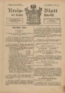 Kreis-Blatt des Kreises Posen-Ost 1901.05.25 Jg.13 Nr22