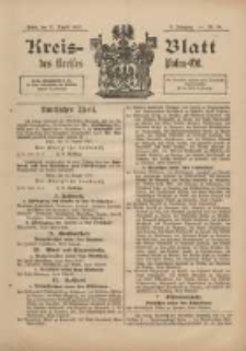 Kreis-Blatt des Kreises Posen-Ost 1897.08.21 Jg.10 Nr34