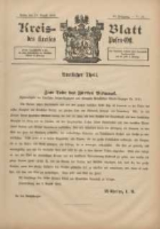 Kreis-Blatt des Kreises Posen-Ost 1898.08.13 Jg.11 Nr34