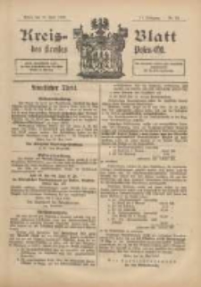 Kreis-Blatt des Kreises Posen-Ost 1899.06.10 Jg.12 Nr23