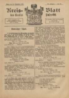 Kreis-Blatt des Kreises Posen-Ost 1900.09.15 Jg.13 Nr37