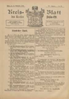 Kreis-Blatt des Kreises Posen-Ost 1900.09.29 Jg.13 Nr39