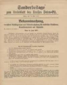 Kreis-Blatt des Kreises Posen-Ost 1917.06.16 Sonder Beilage