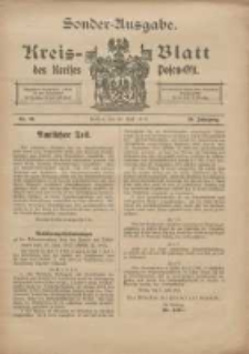 Kreis-Blatt des Kreises Posen-Ost 1917.07.26 Jg.29 Nr38 Sonder Ausgabe
