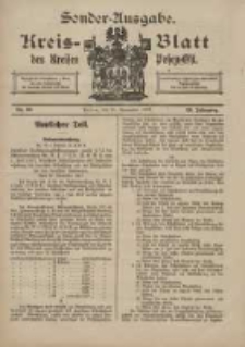 Kreis-Blatt des Kreises Posen-Ost 1917.09.24 Jg.29 Nr50 Sonder Ausgabe