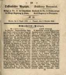 Oeffentlicher Anzeiger. 1840.08.04 Nro.31