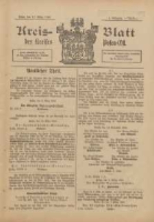 Kreis-Blatt des Kreises Posen-Ost 1900.03.17 Jg.13 Nr11