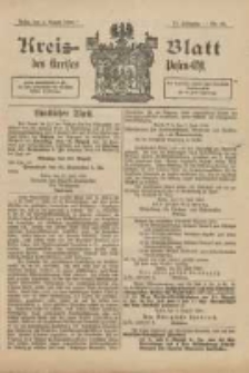 Kreis-Blatt des Kreises Posen-Ost 1900.08.04 Jg.13 Nr31