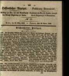 Oeffentlicher Anzeiger. 1843.03.28 Nro.13