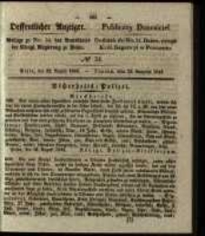 Oeffentlicher Anzeiger. 1843.08.24 Nro.34