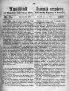 Amtsblatt der Königlichen Regierung zu Posen. 1869.06.22 Nro.25