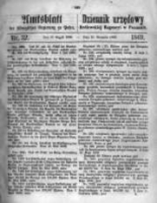 Amtsblatt der Königlichen Regierung zu Posen. 1869.08.10 Nro.32