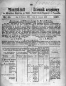 att der Königlichen Regierung zu Posen. 1869.11.16 Nro.46