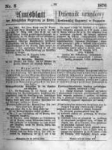 Amtsblatt der Königlichen Regierung zu Posen. 1876.02.23 Nro.8