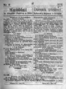 Amtsblatt der Königlichen Regierung zu Posen. 1876.03.01 Nro.9