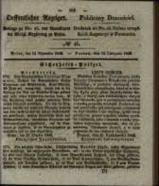Oeffentlicher Anzeiger. 1843.11.16 Nro.46