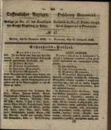 Oeffentlicher Anzeiger. 1843.11.23 Nro.47