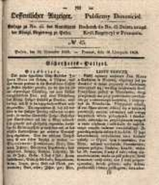 Oeffentlicher Anzeiger . 1840.11.10 Nro.45