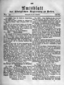 Amtsblatt der Königlichen Regierung zu Posen. 1876.12.20 Nro.51