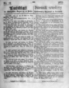 Amtsblatt der Königlichen Regierung zu Posen. 1875.08.04 Nro.31