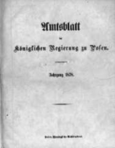 Amtsblatt der Königlichen Regierung zu Posen. 1878.01.02 Nro.1
