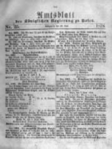 Amtsblatt der Königlichen Regierung zu Posen. 1878.06.19 Nro.25