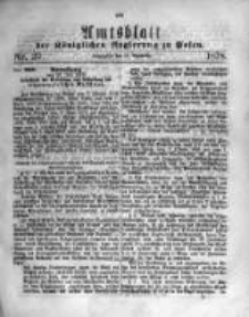 Amtsblatt der Königlichen Regierung zu Posen. 1878.09.11 Nro.37