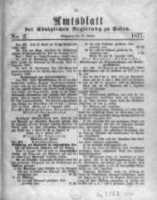 Amtsblatt der Königlichen Regierung zu Posen. 1877.01.10 Nro.2