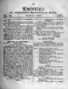 Amtsblatt der Königlichen Regierung zu Posen. 1877.09.05 Nro.36