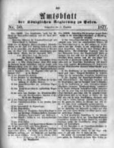 Amtsblatt der Königlichen Regierung zu Posen. 1877.12.11 Nro.50