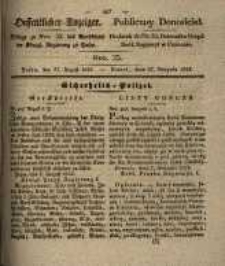 Oeffentlicher Anzeiger. 1833.08.27 Nr 35